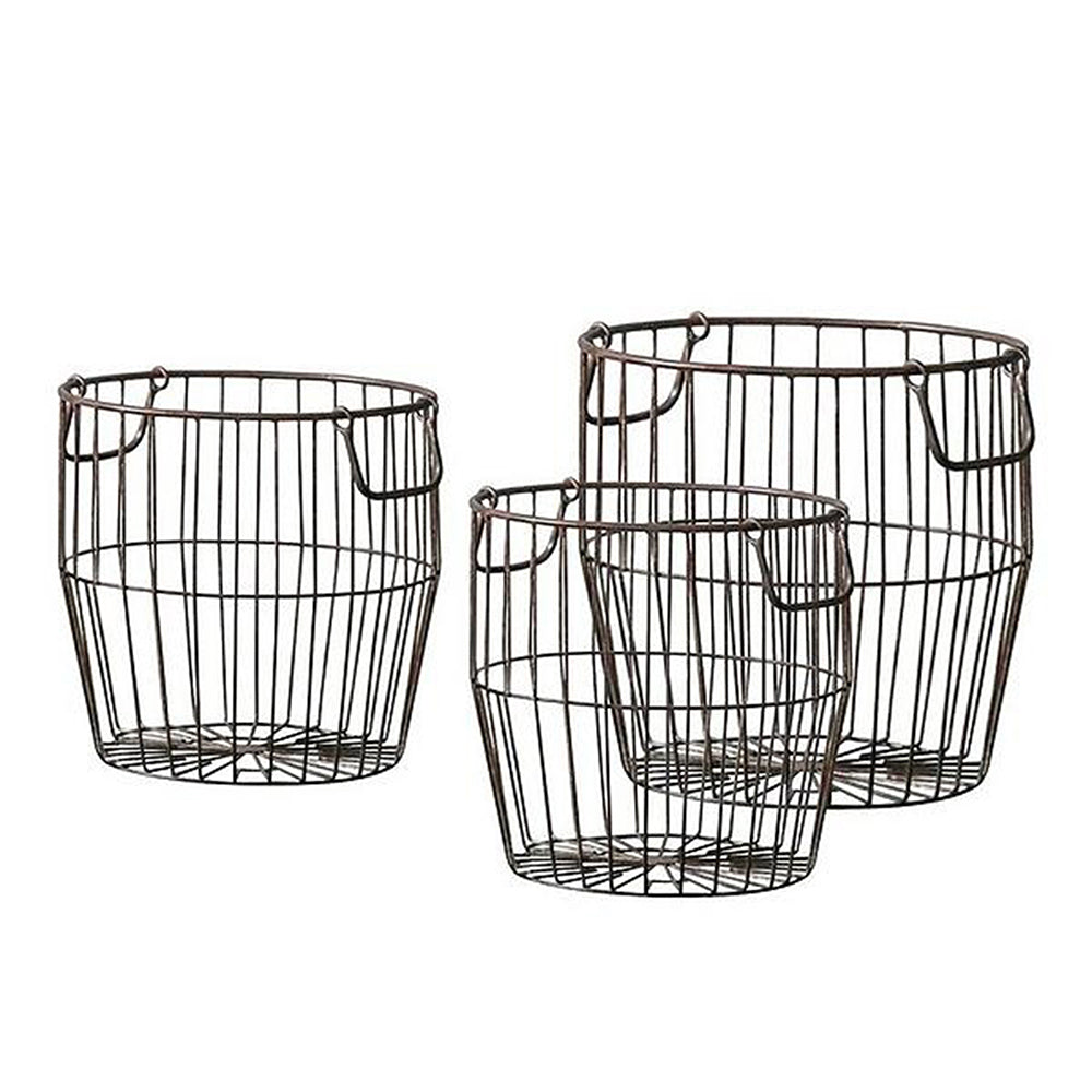 5055999228282-3pc-hudson-living-leeton-metal-41cm-basket-set-silver