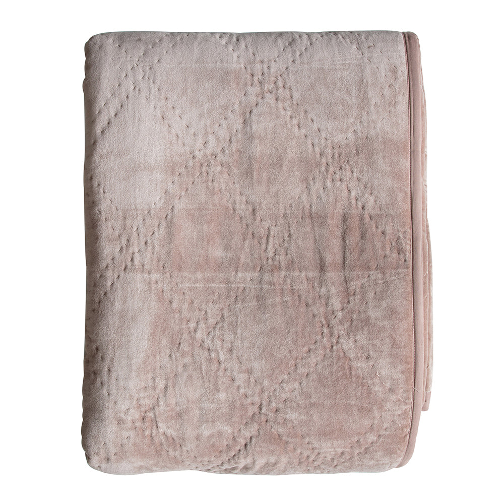 5059413137785-hudson-living-240x260cm-quilted-cotton-velvet-bedspread-blush