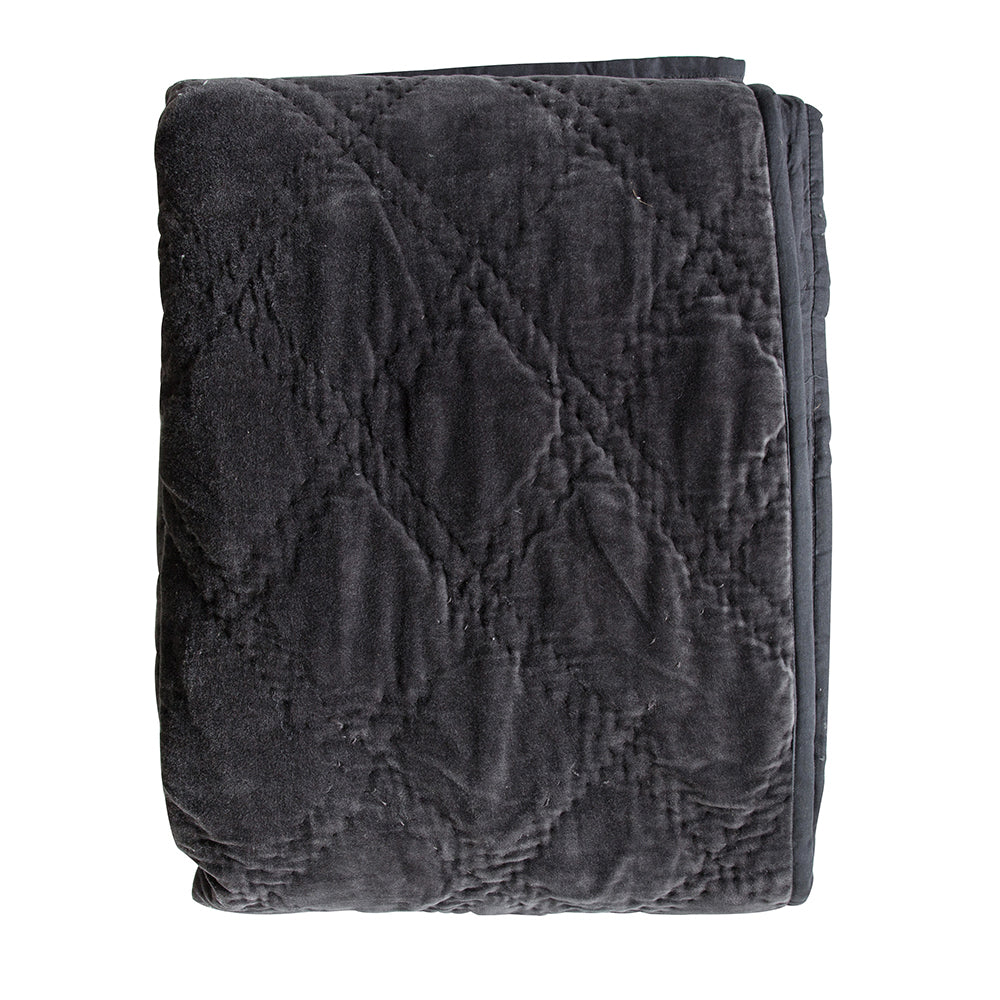 5059413137808-hudson-living-240x260cm-quilted-cotton-velvet-bedspread-charcoal