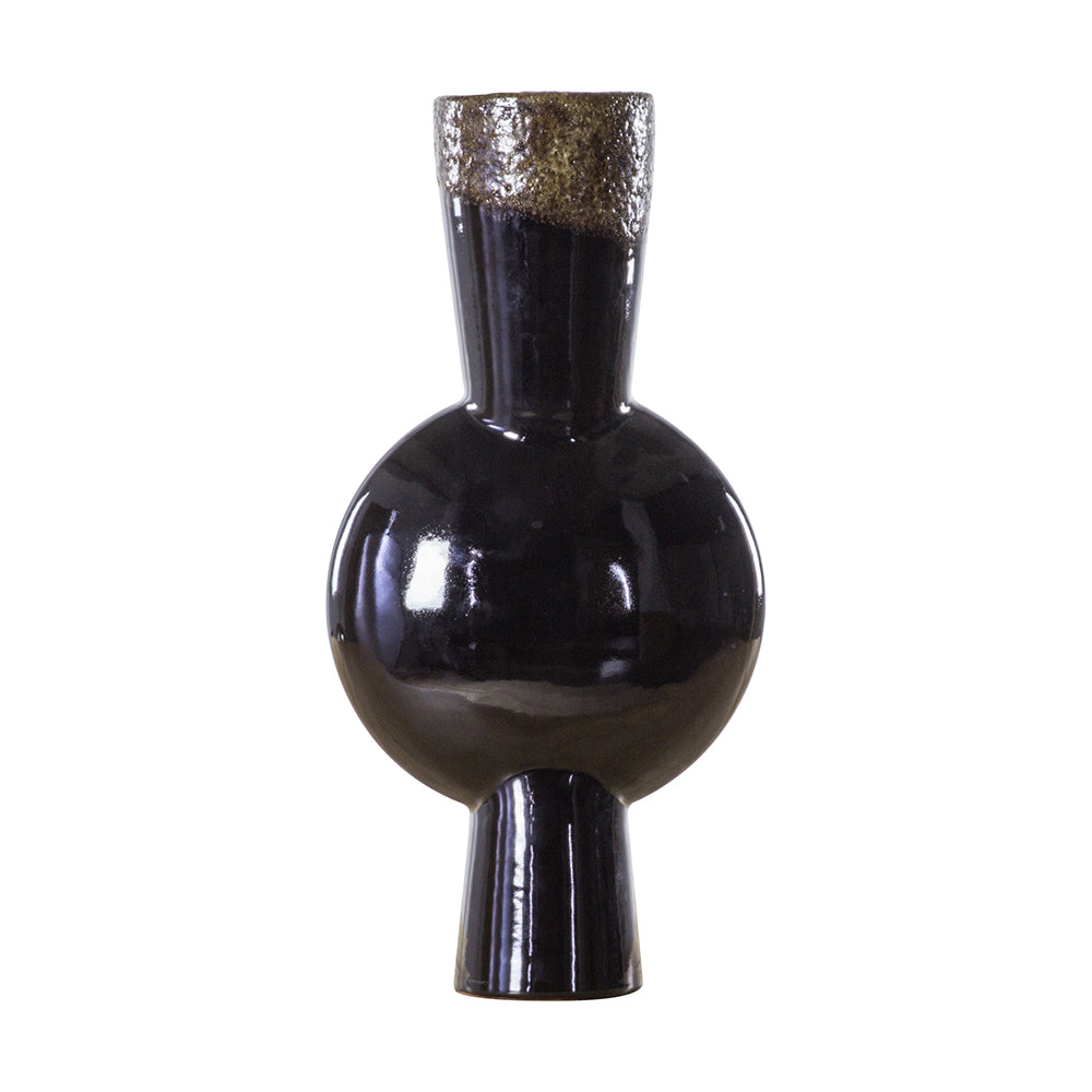 5059413398407-hudson-living-robello-42-5cm-balloon-stoneware-vase-lava-black