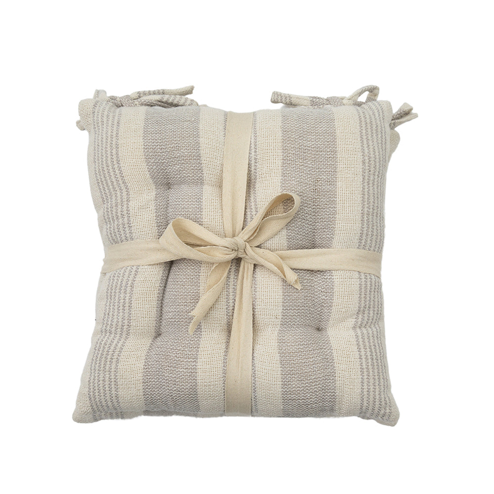 5059413691720-2pk-hudson-living-simply-organic-cotton-43cm-stripe-seat-pad-taupe