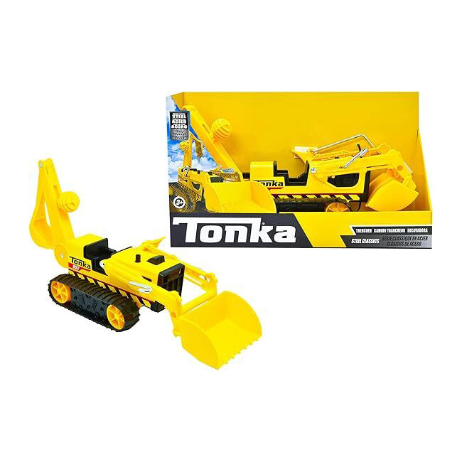 6063-tonka-steel-classics-trencher-vehicle-kids-childrens-toy-3y