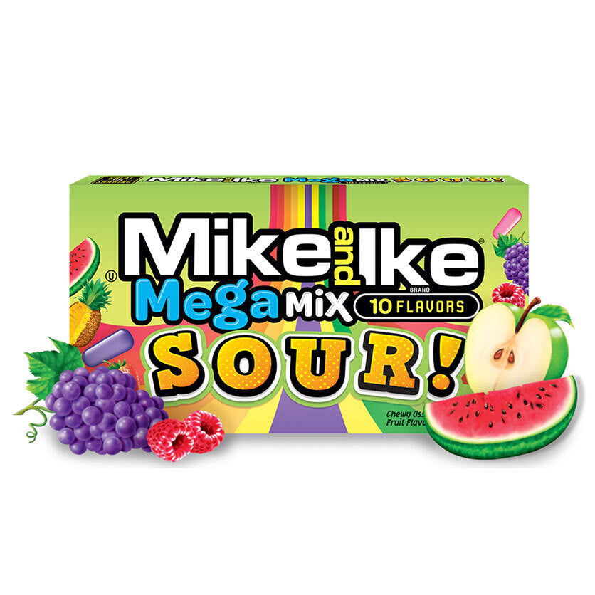 620596-mike-ike-141g-mega-mix-10-sour-fruit-flavoured-chewy-candy