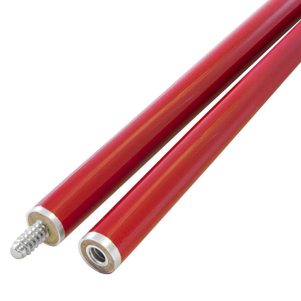 709601-formula-sports-game-fluro-2-piece-pool-cue-coloured-red