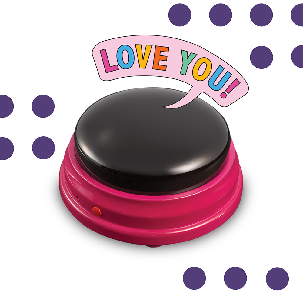 4pc Hunger for Words Talking Pet Programmable Speach Buttons Starter Set