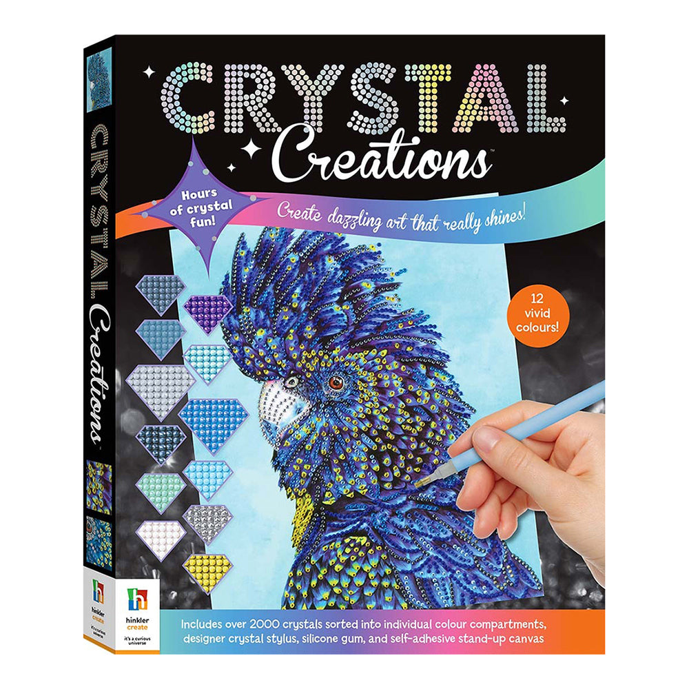 Art Maker Crystal Creations Blue Cockatoo Craft Activity Kit