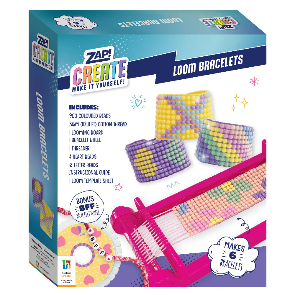 Zap! Extra Create Bracelet Loom Craft Activity Kit 8y+