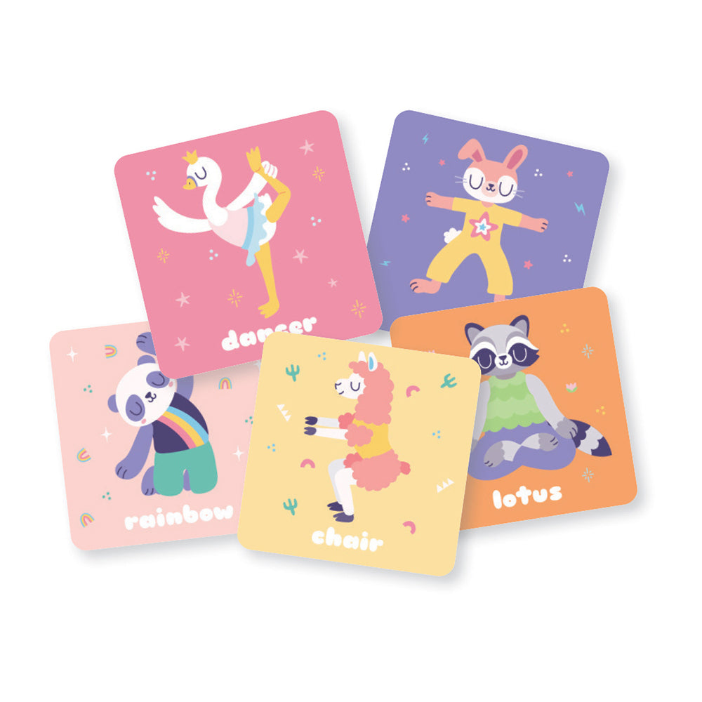 Junior Explorers Yoga Match Educational Activity Set 3y+