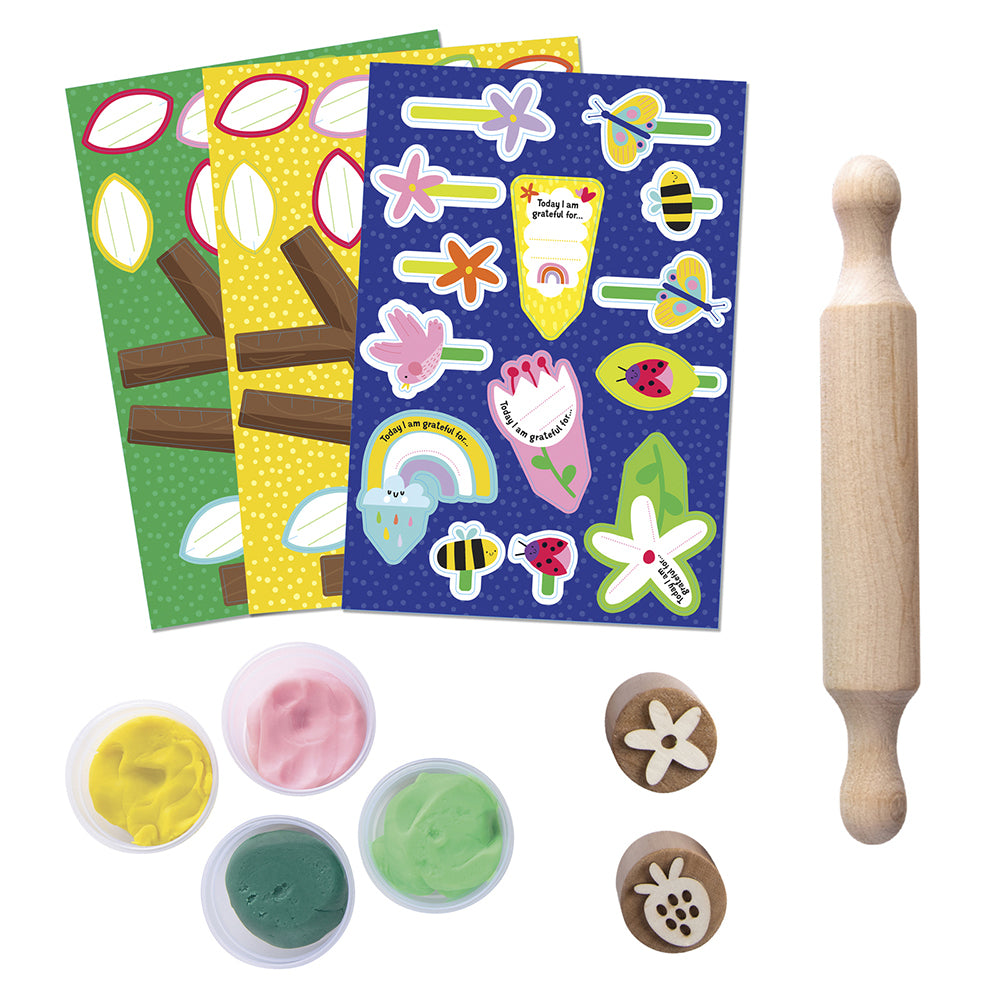 Elevate Mindful Me DIY Dough Garden Sensory Craft Kit 6y+