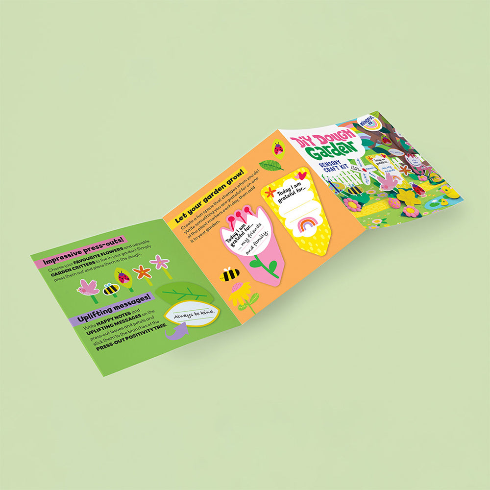 Elevate Mindful Me DIY Dough Garden Sensory Craft Kit 6y+