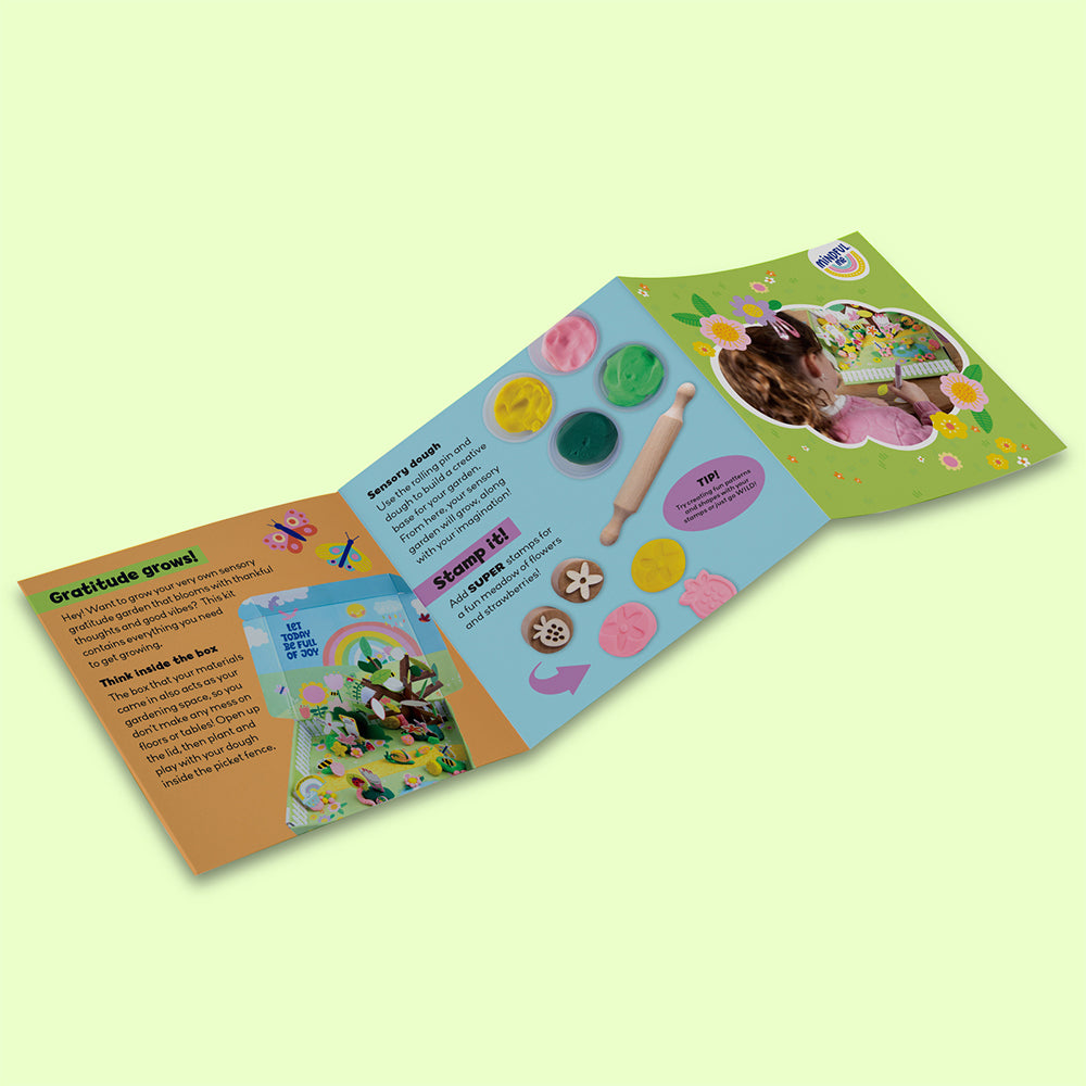 Elevate Mindful Me DIY Dough Garden Sensory Craft Kit 6y+