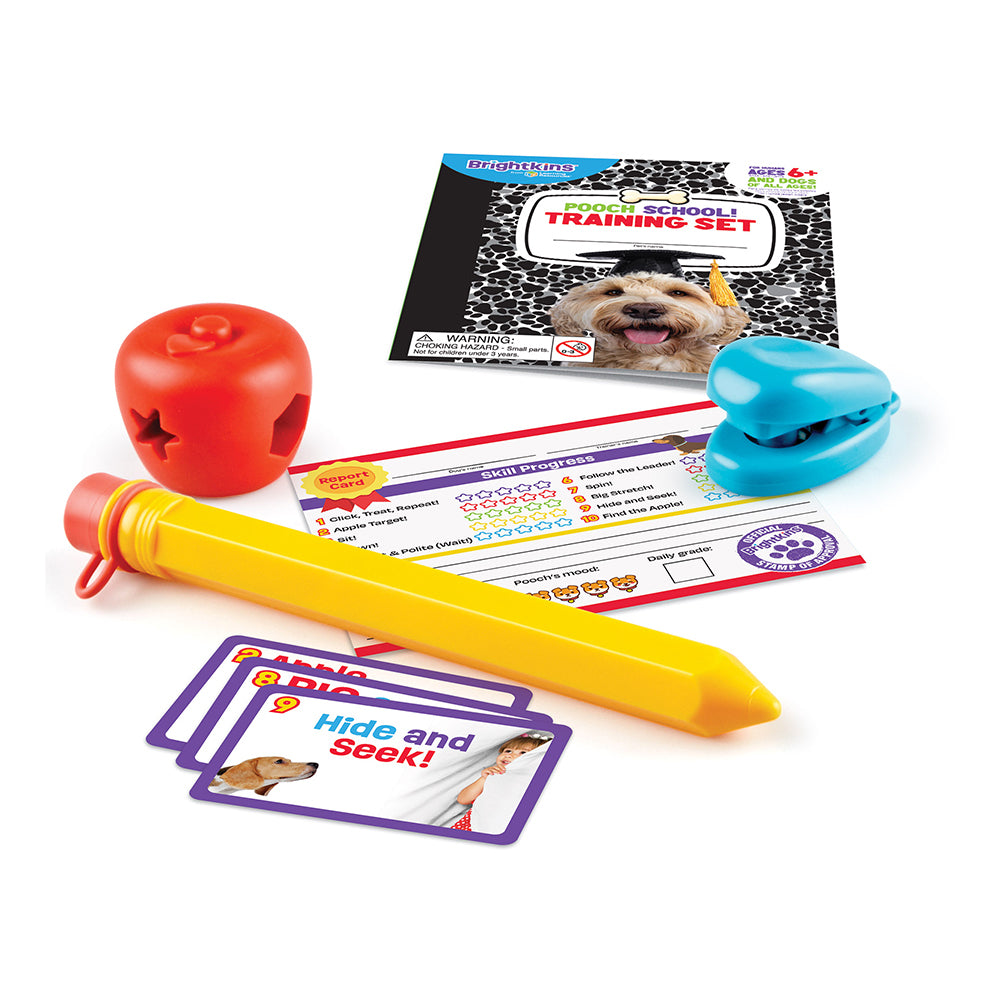 15pc Brightkins Pooch School Dog/Puppy Tricks Training/Obedience Set