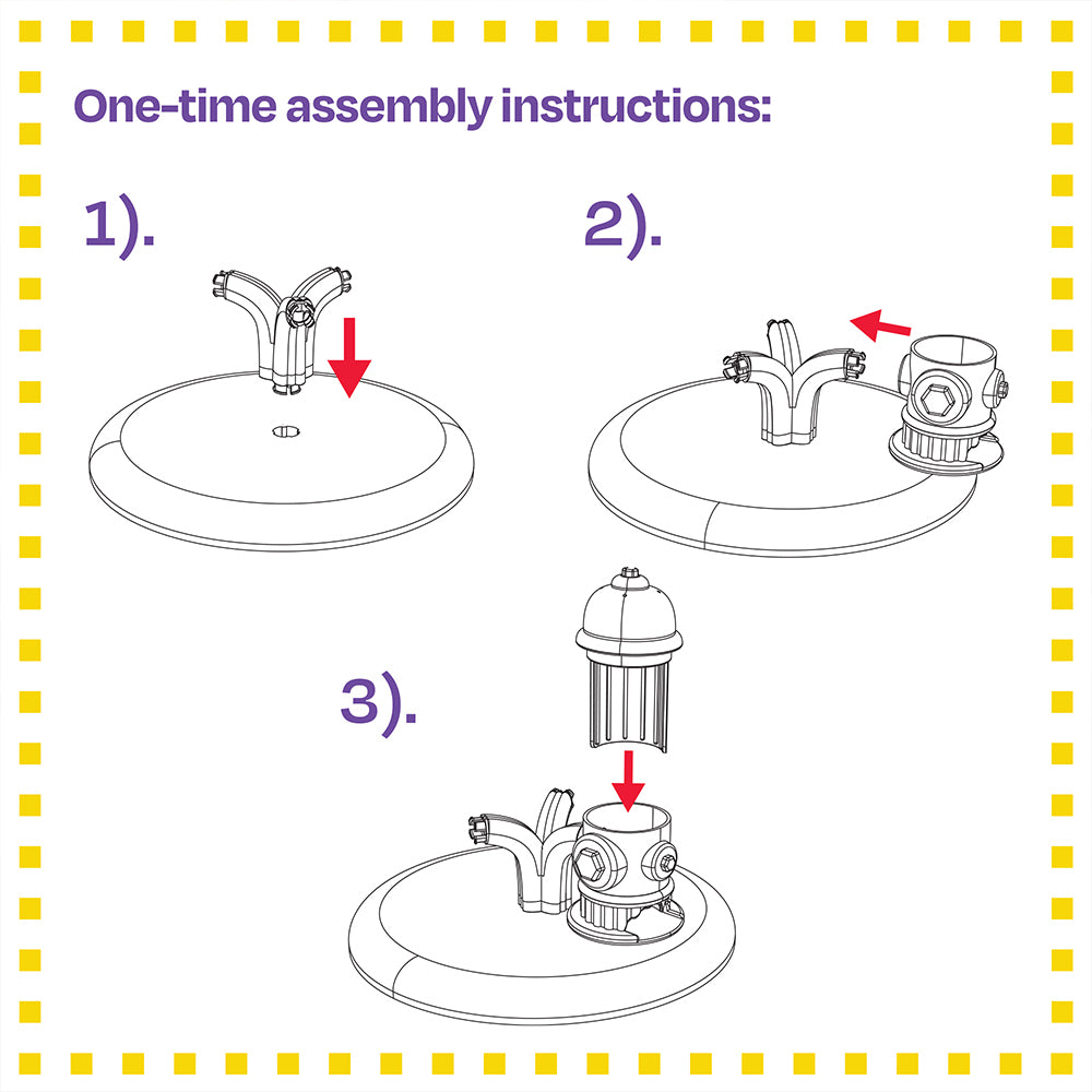 Brightkins Spinning Hydrants Dog/Pet Treat Dispenser Puzzle/Toy Assorted