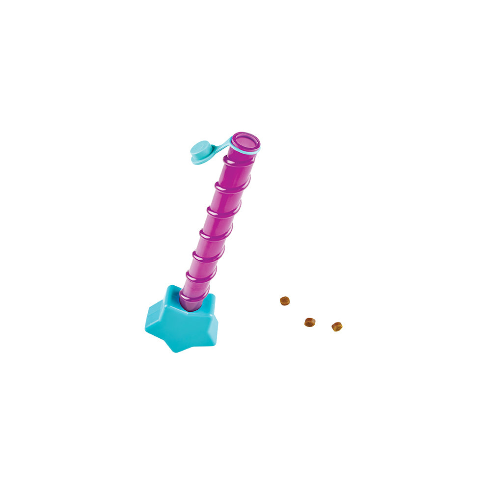 Brightkins Magic Star Wand Dog/Pet Treat Dispenser Blue/Purple 6y+
