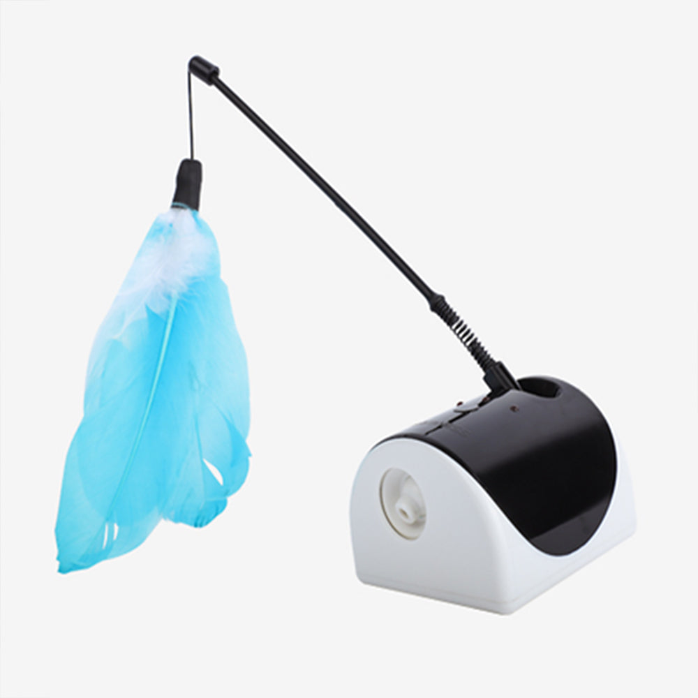 Dogness Electronic Interactive Laser And Feather Cat Teaser