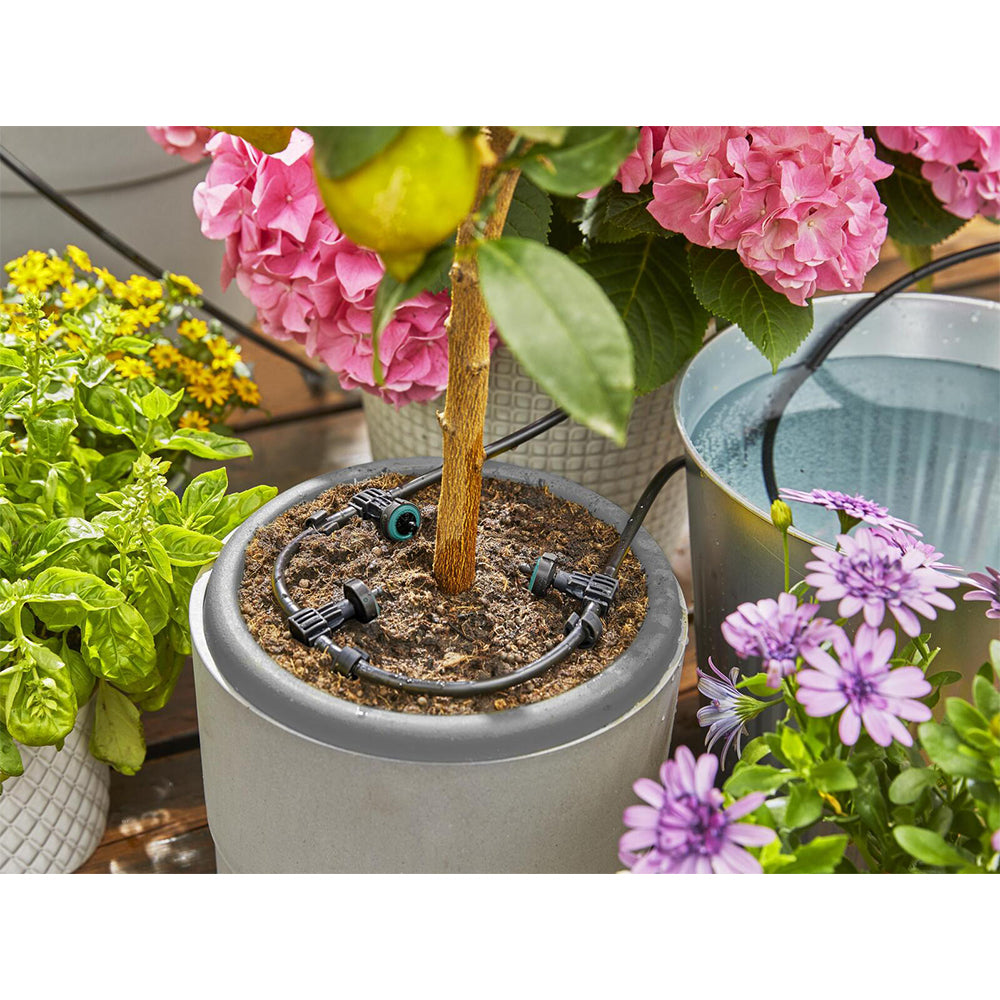 Gardena 13300-20 Aquabloom 20 Pot Plant Solar Irrigation Customisable Set