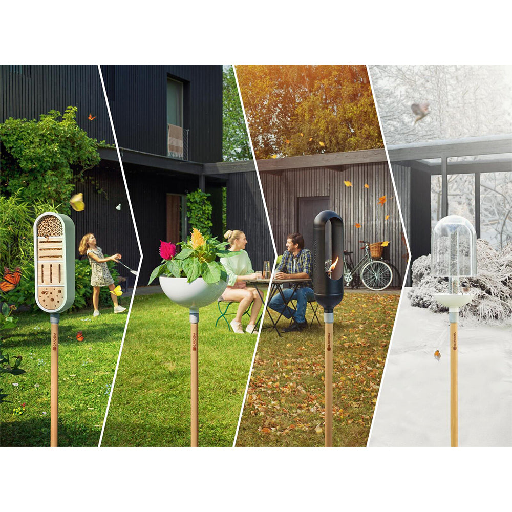 Gardena 11370-20 Clickup Outdoor Garden Insect Hotel