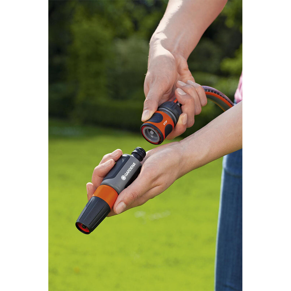 3pc Gardena 18283-20 13 & 15mm Backyard Garden Hose Connector Set