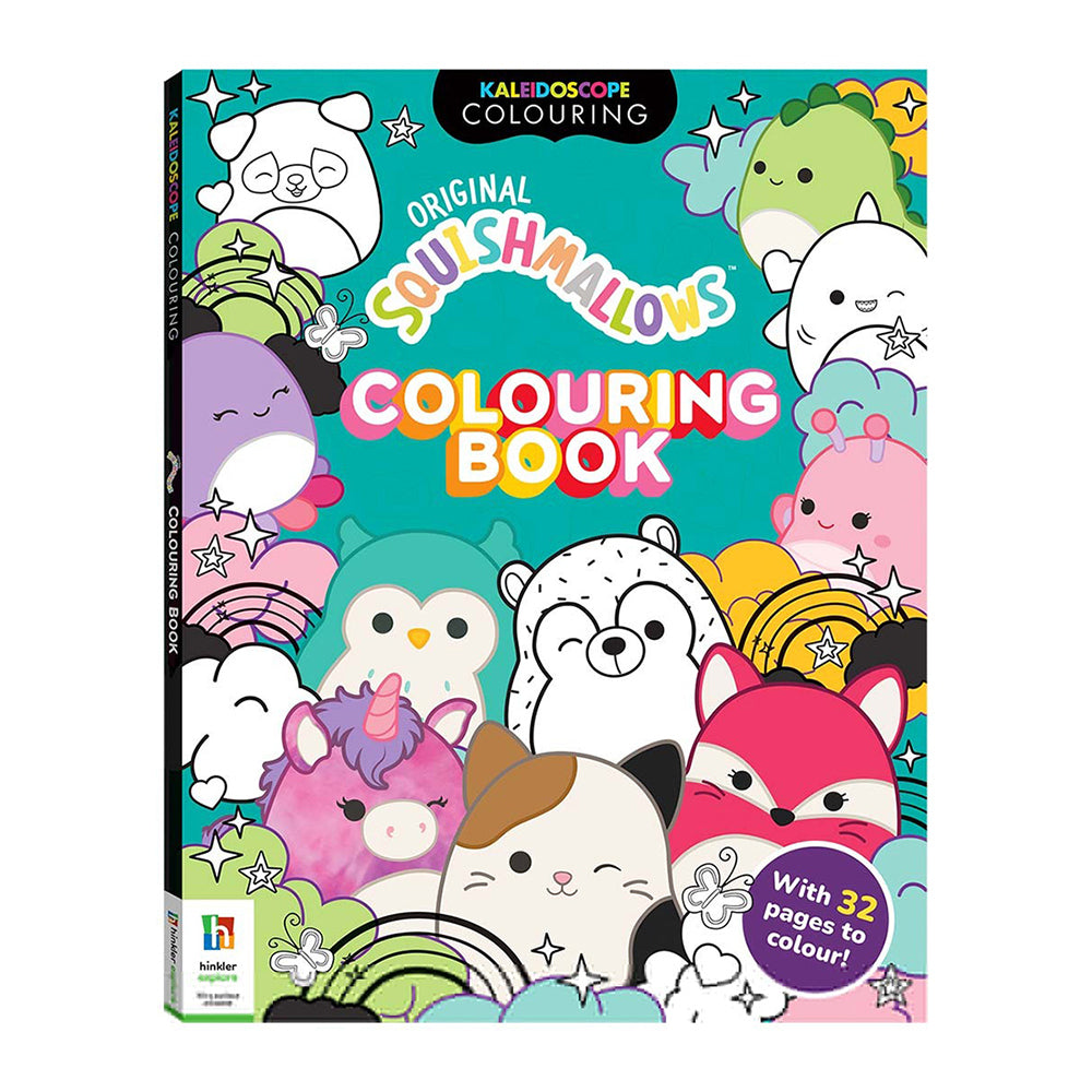 Kaleidoscope The Original Squishmallows Colouring Book 8y+