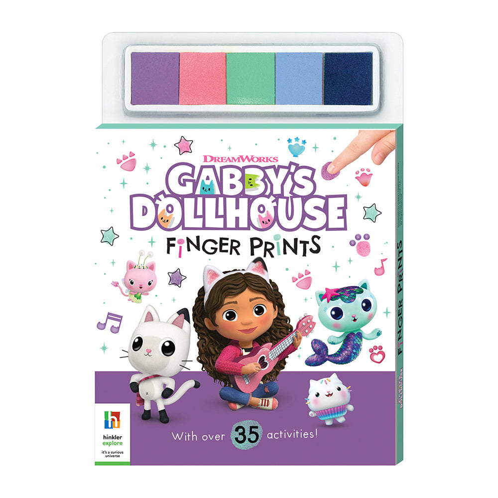 Kaleidoscope Gabby's Dollhouse Finger Prints Kids Book 3y+