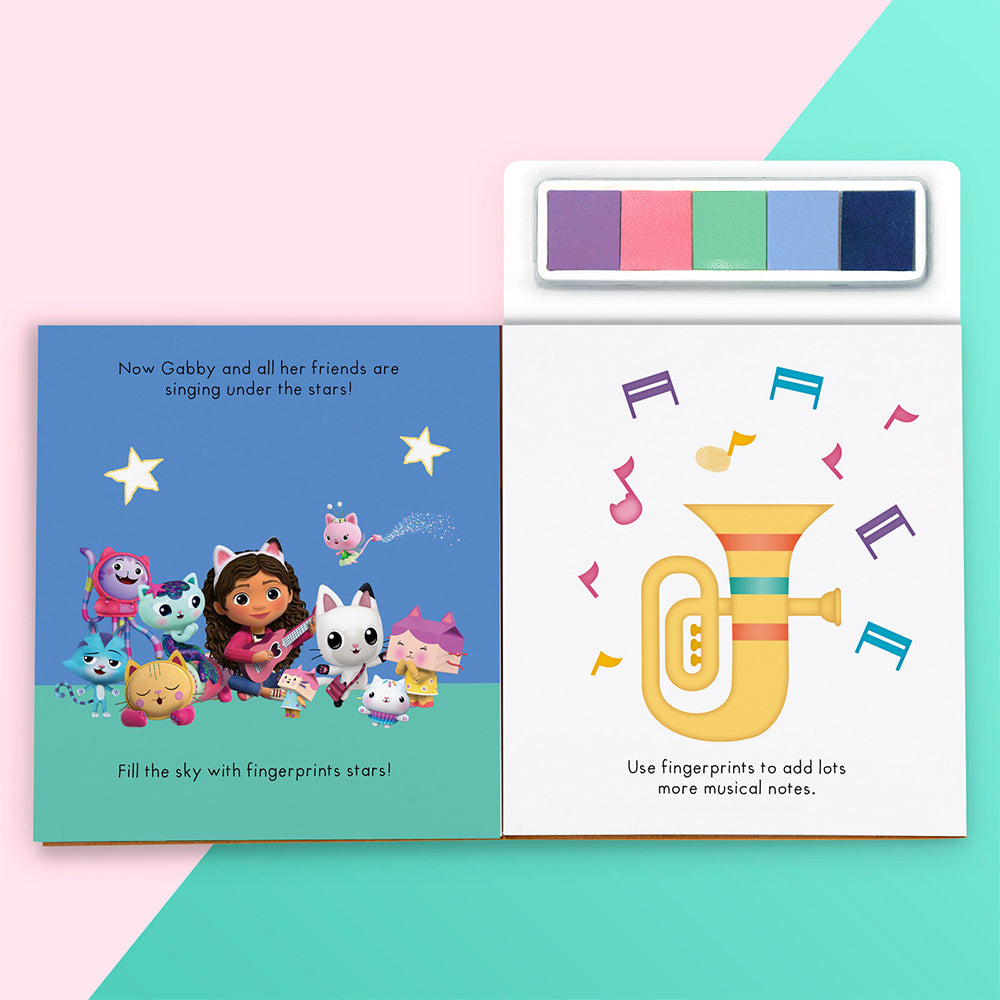 Kaleidoscope Gabby's Dollhouse Finger Prints Kids Book 3y+