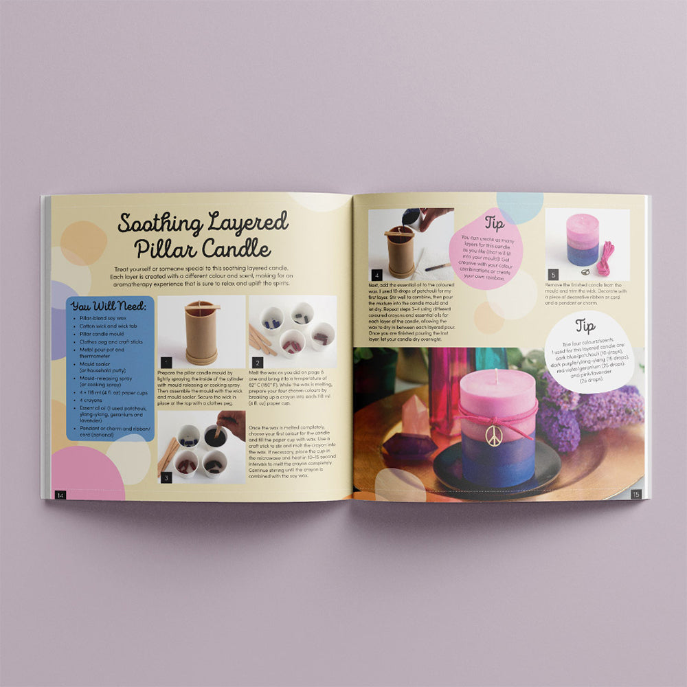 Craft Maker Create Your Own Candles Box Set Craft Activity Kit