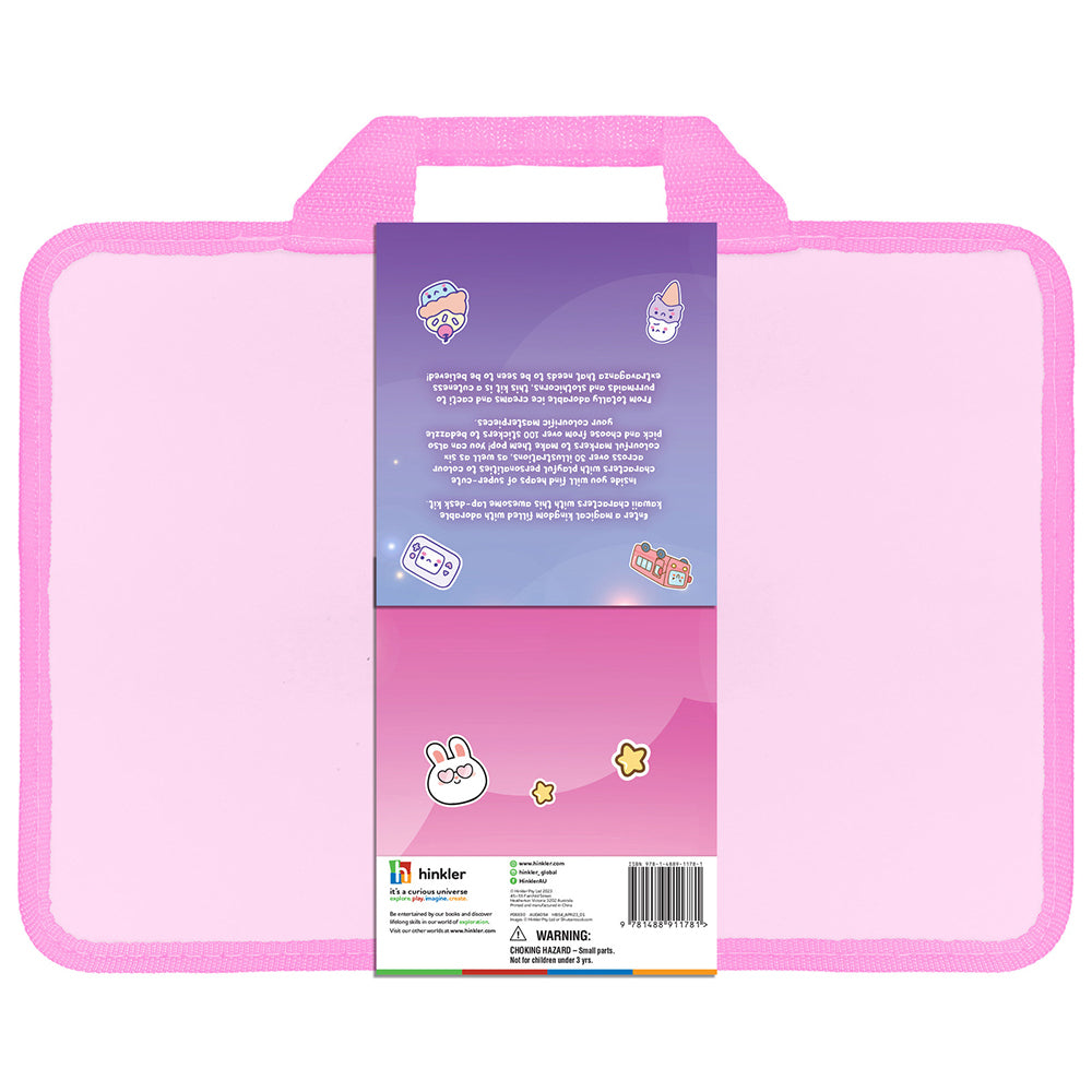 Kaleidoscope Kawaii Wonderland Colouring Set with Lap Desk 3y+