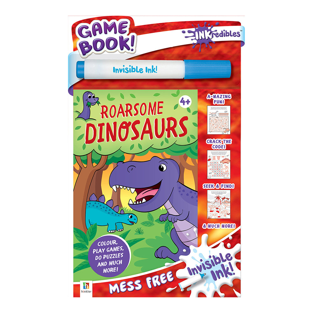 Inkredibles: Invisible Ink Roarsome Dinosaurs Activity Kit 4y+