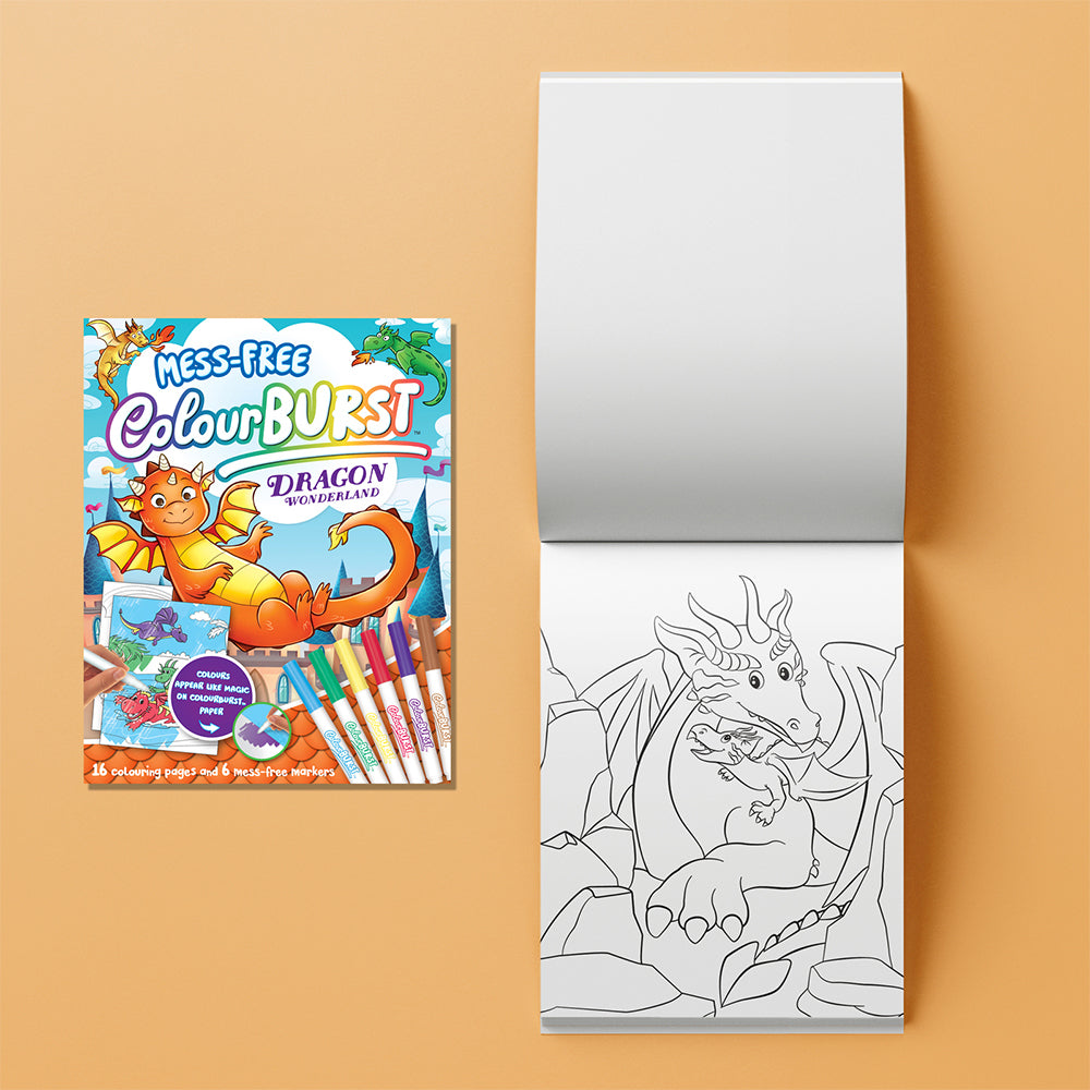 Inkredibles: Colour Burst Dragon Wonderland Activity Kit 3y+