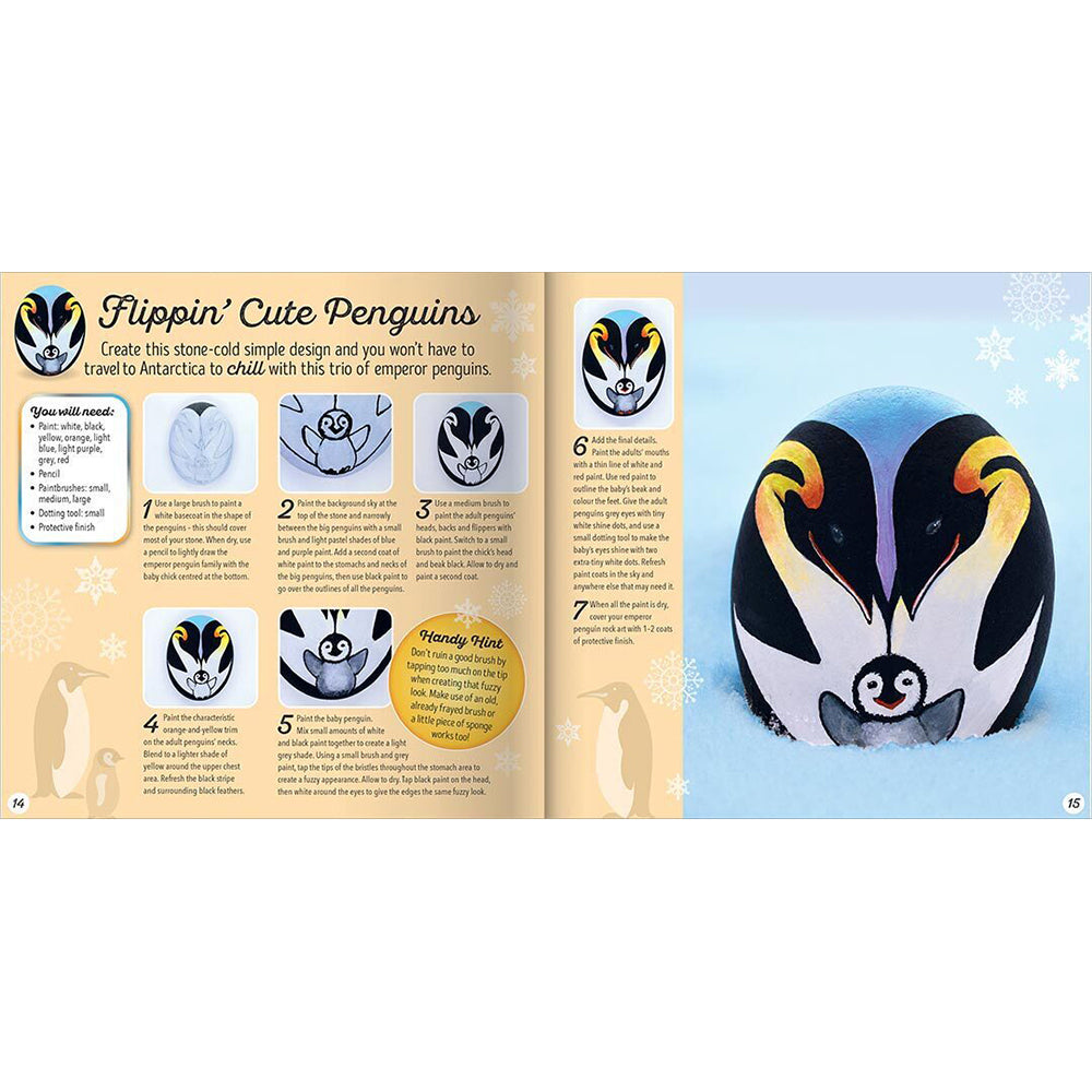 Craft Maker Animal Rock Painting Box Set Craft Activity Kit