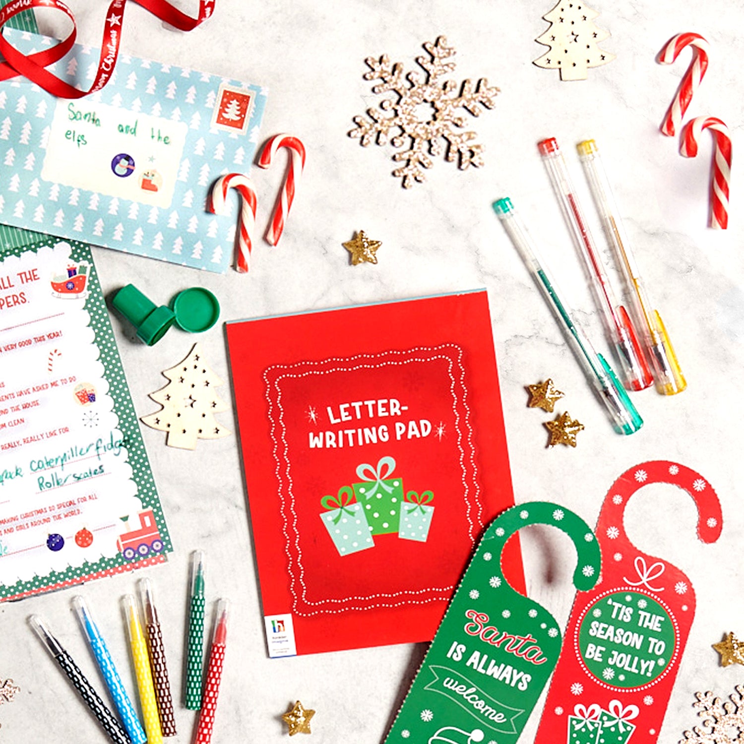 Kaleidoscope Dear Santa Letter-Writing Kit Kids 5-9y