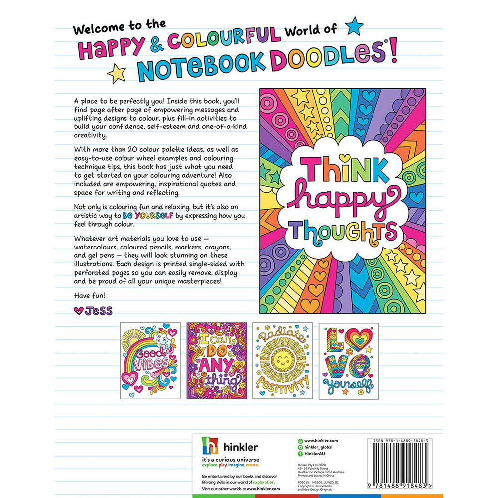 Kaleidoscope Notebook Doodles: Girl Power Childrens Book 6y+