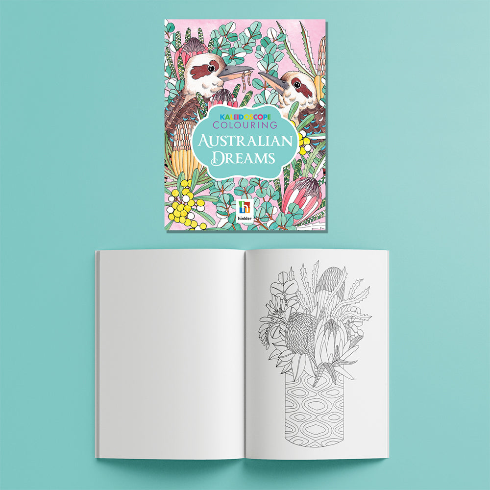 Kaleidoscope Colouring Kit: Australian Dreams Activity Kit 6y+