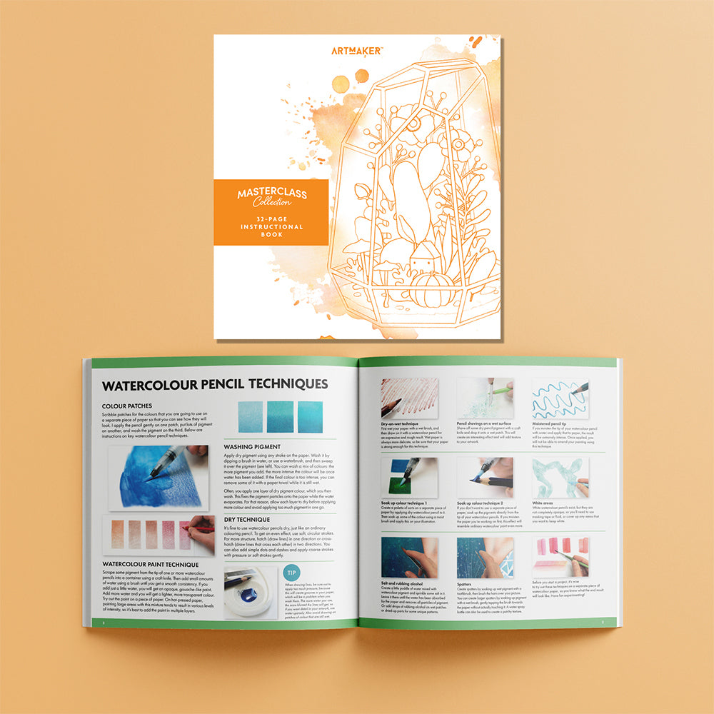 Art Maker Masterclass Collection Watercolour Pencils Kit