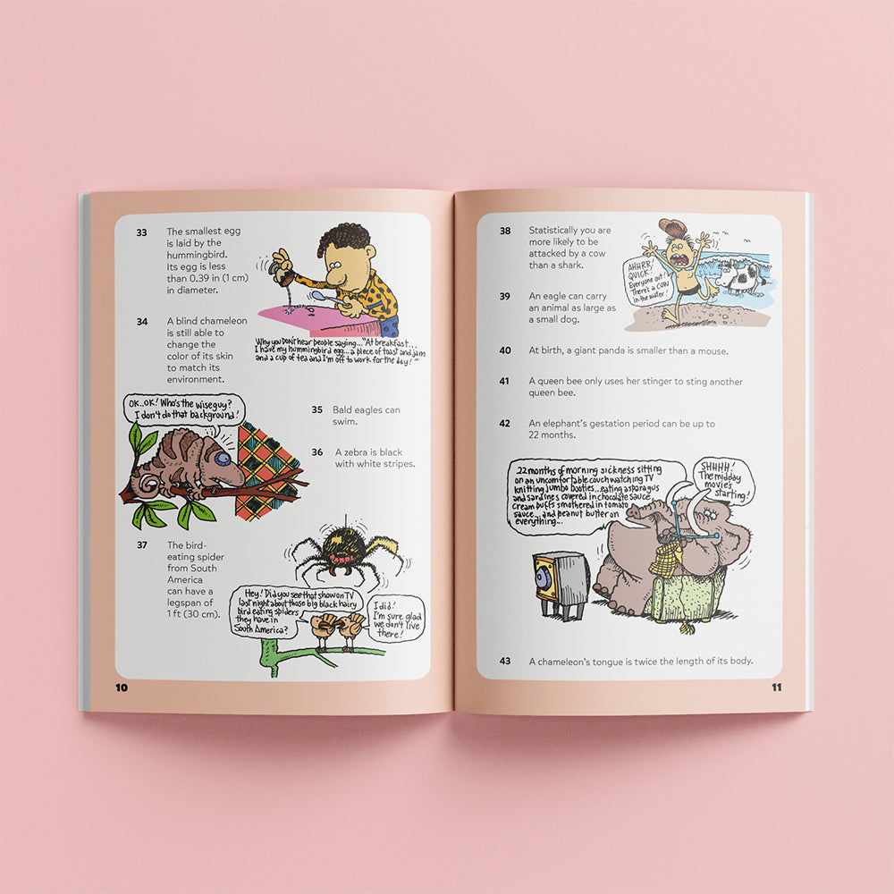 Wonderfull001 Cool Freaky Facts Soft Cover Fact Book 6y+