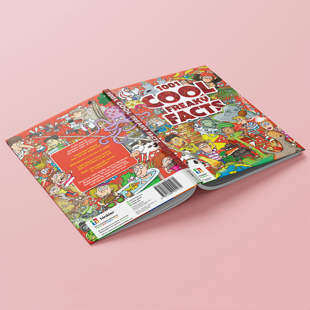 Wonderfull001 Cool Freaky Facts Soft Cover Fact Book 6y+