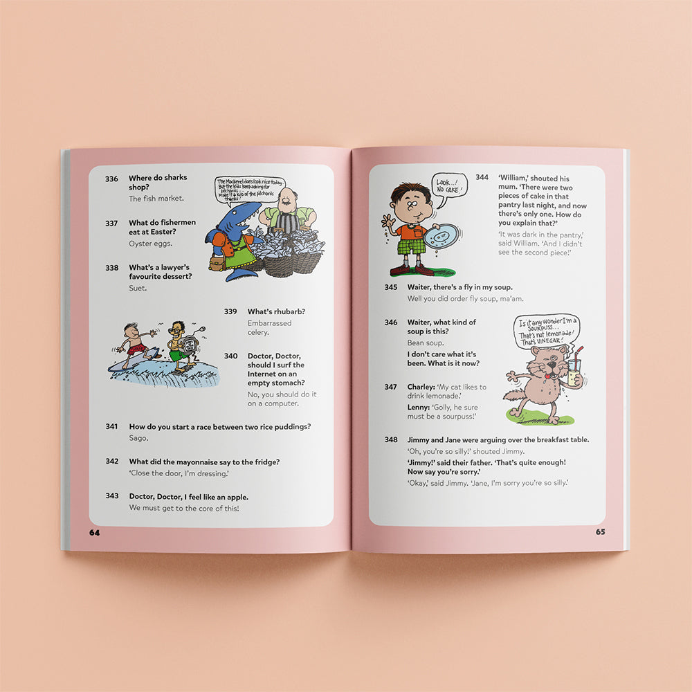 Wonderfull001 Cool Gross Jokes Soft Cover Joke Book 6y+