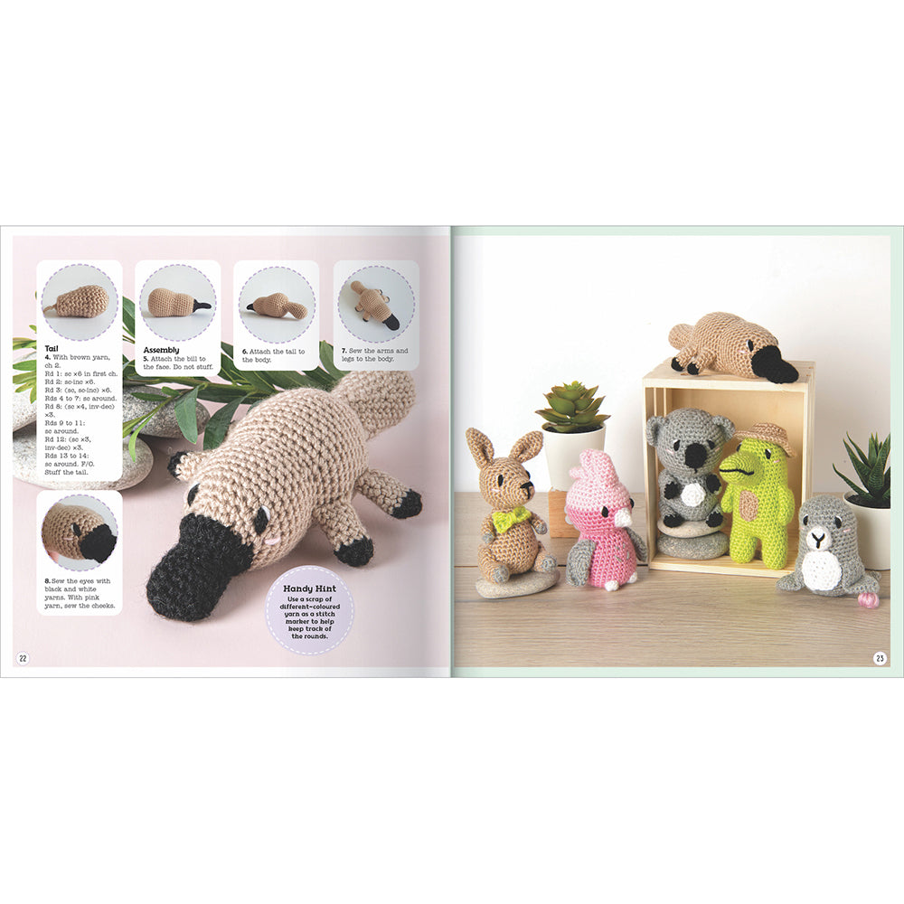 Craft Maker Too Cute Crochet Animals Craft Activity Kit