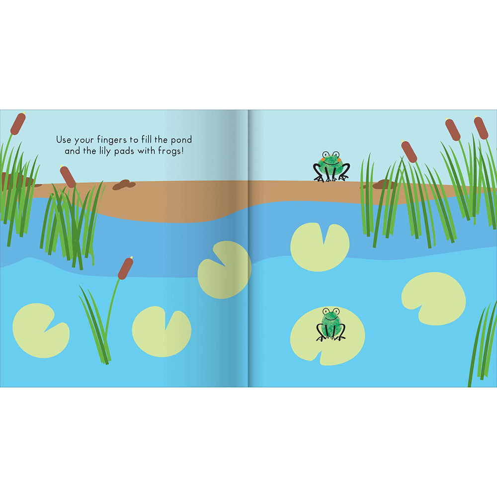 Kaleidoscope Picture Perfect Finger Prints Kids Finger Painting Book 3y+