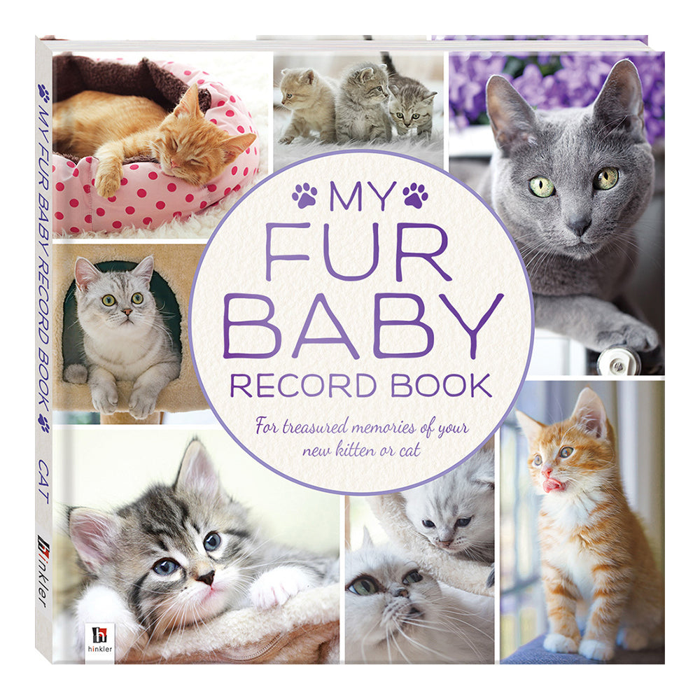 Paper Journey My Fur Baby Record Book Cat Memory Keepsake Book