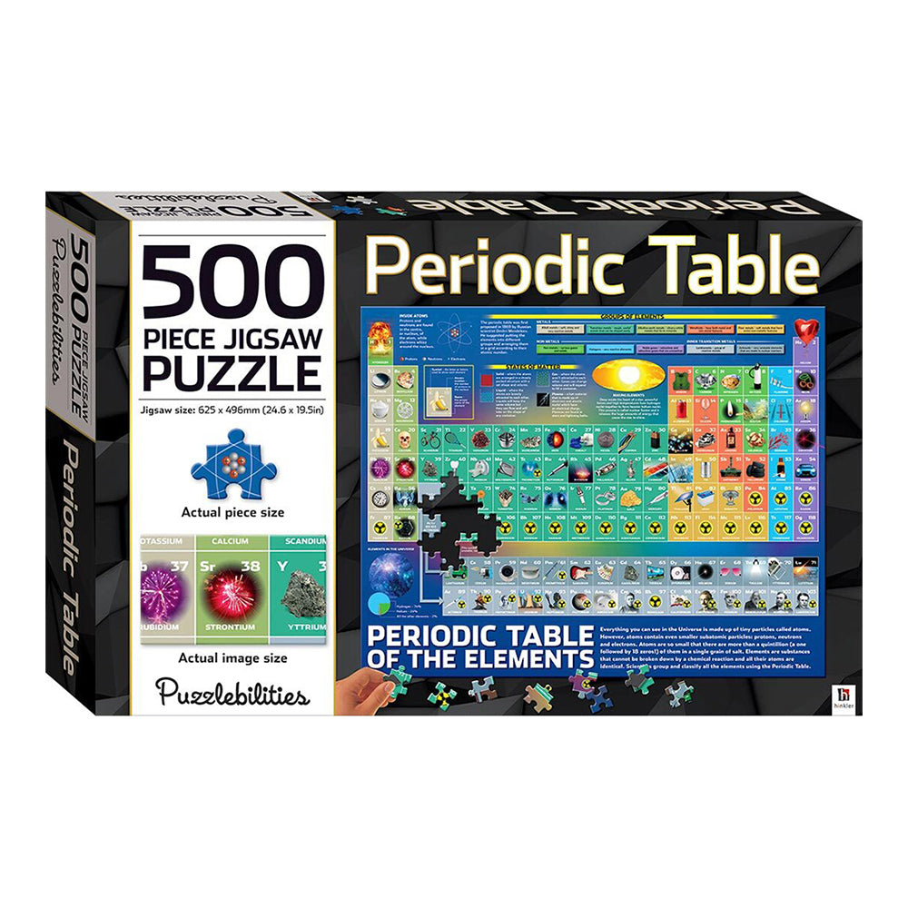 Puzzlebilities Periodic Table 500 Piece Jigsaw Puzzle