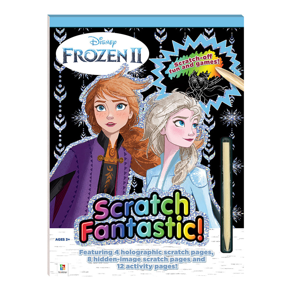 Kaleidoscope Scratch Fantastic: Frozen 2 Activity Book 3y+