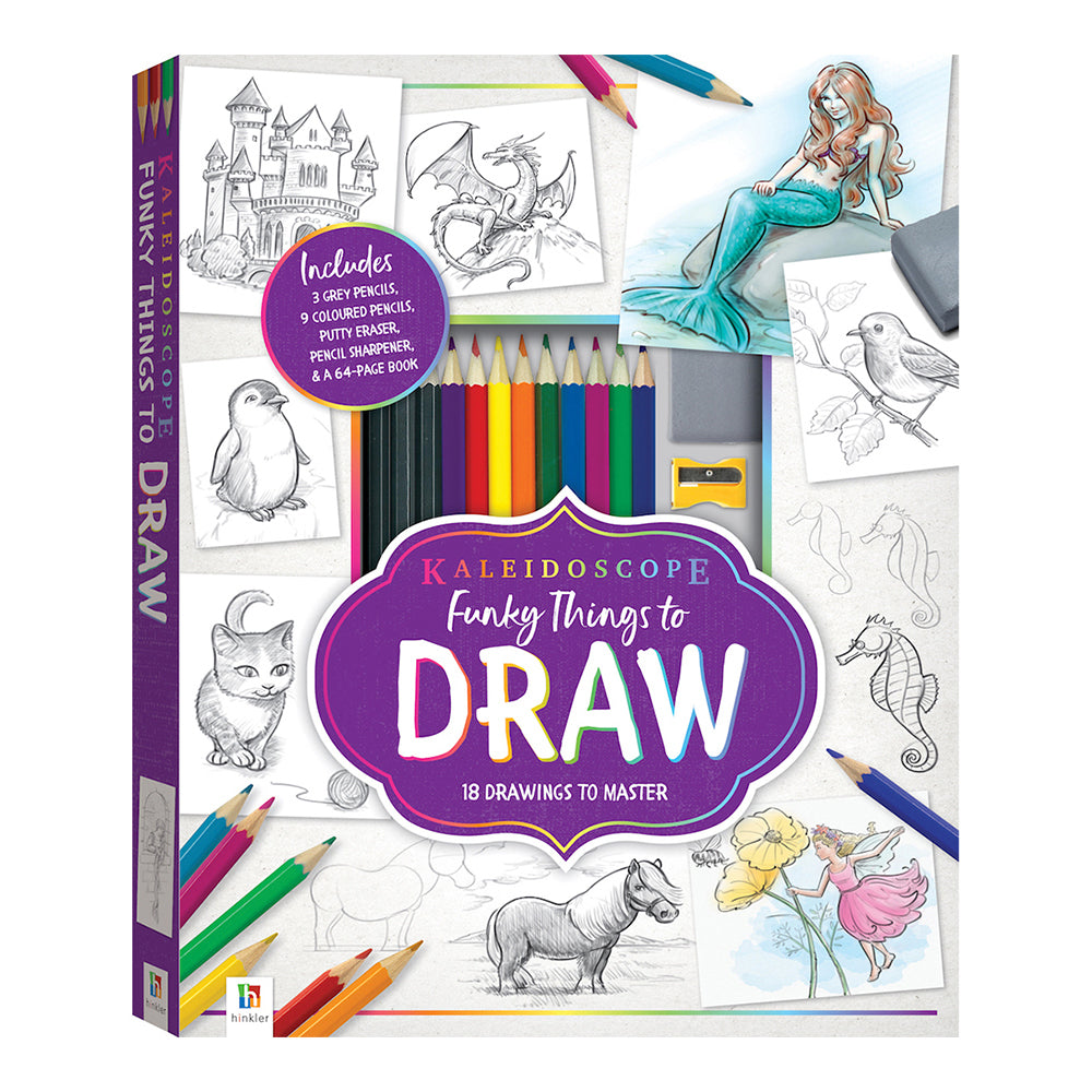 Kaleidoscope: Funky Things to Draw Kids/Childrens 8y+
