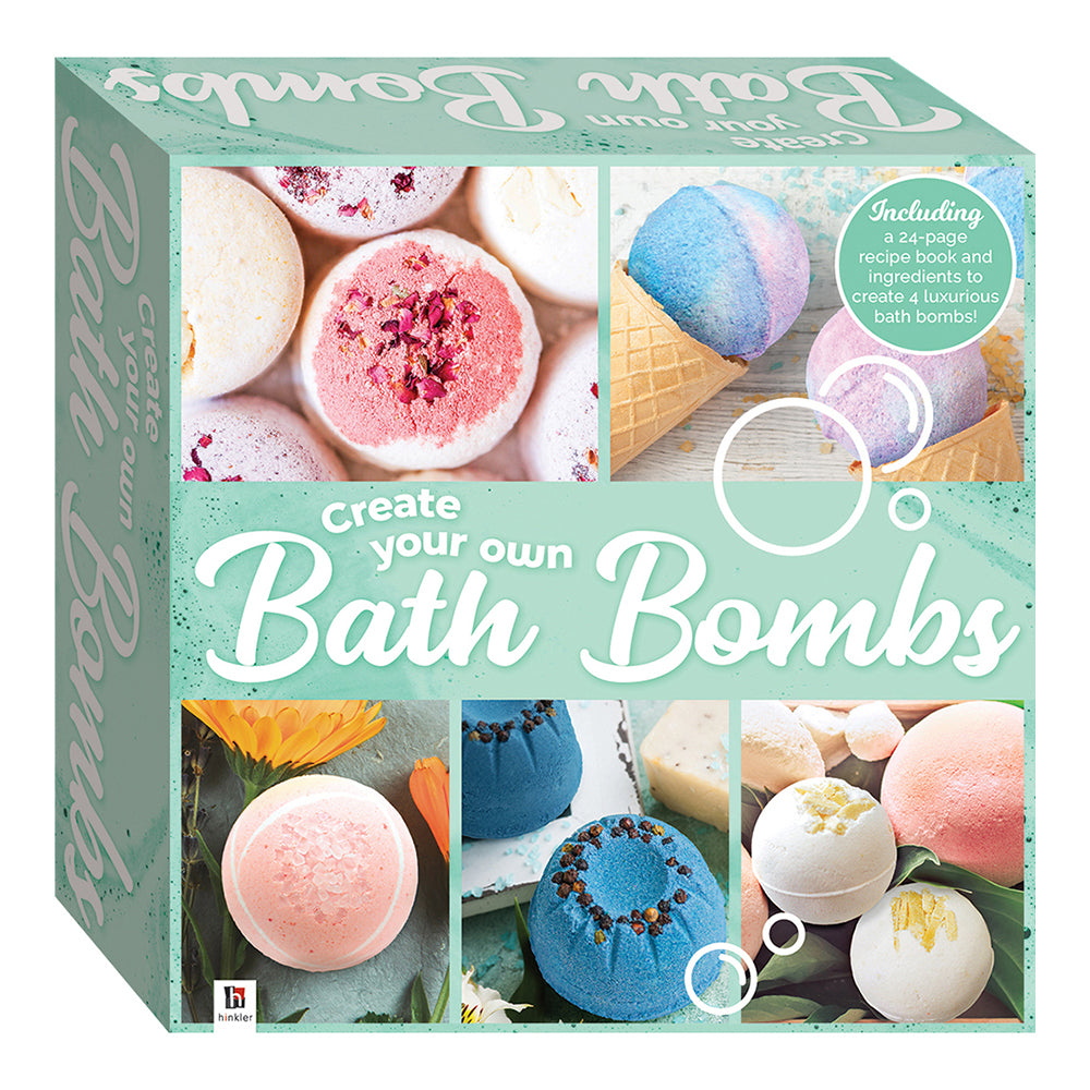 Craft Maker Create Your Own Bath Bombs Box Set Craft Kit