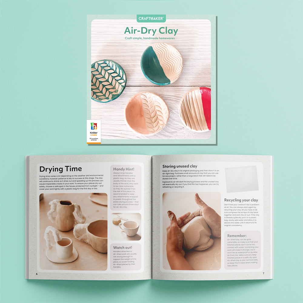 Craft Maker Air-Dry Clay Classic Art/Craft Activity Kit