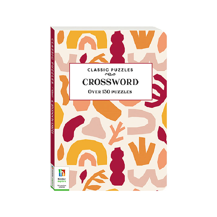 Solve It! Classic Puzzle Books: Crossword Adult Puzzle Book