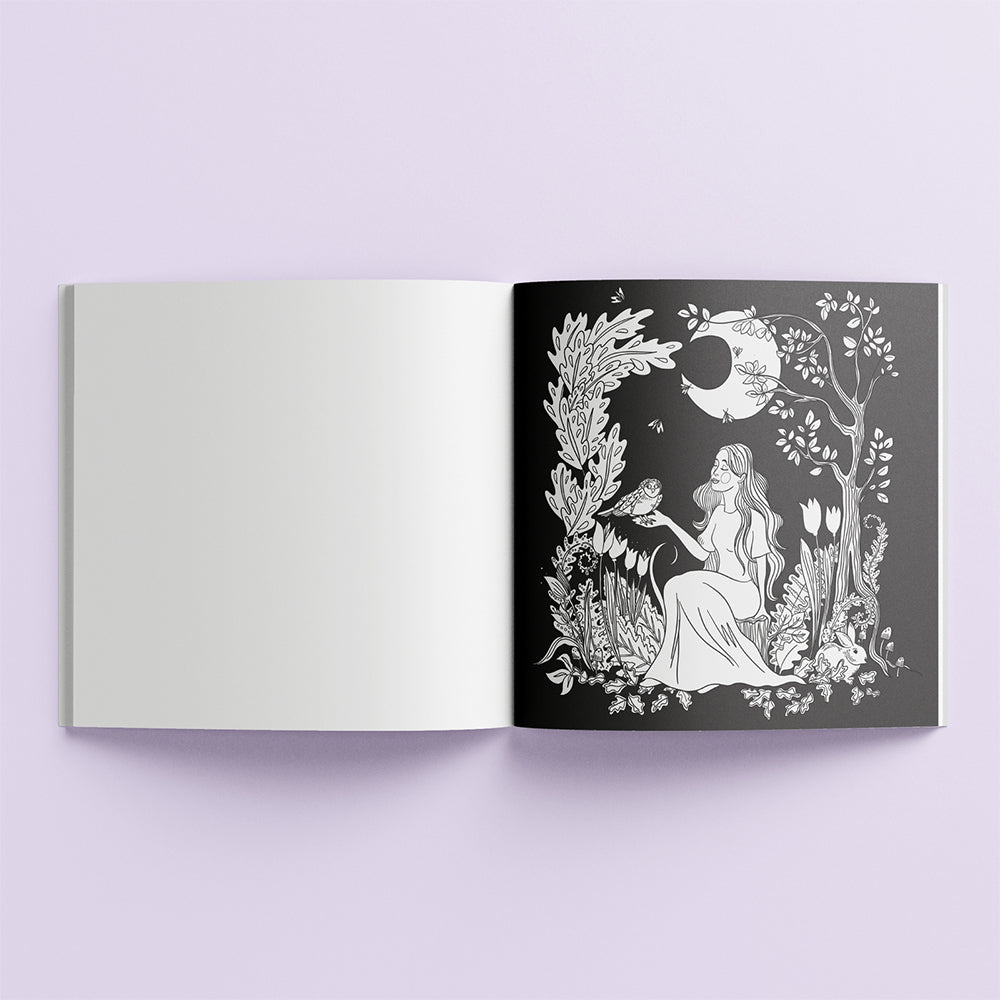 Art Maker Moonlight Shimmer Colouring Adult Activity Book