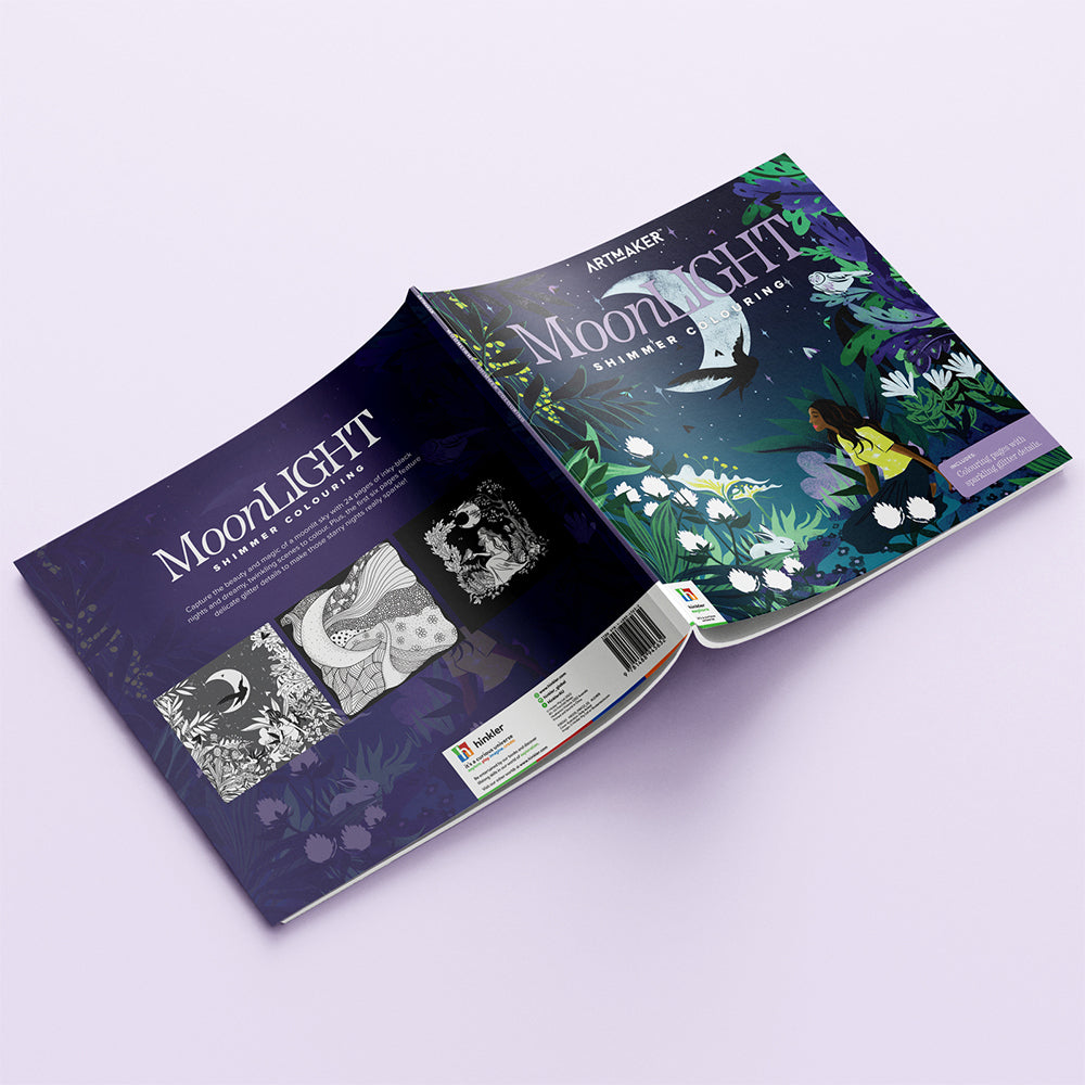 Art Maker Moonlight Shimmer Colouring Adult Activity Book