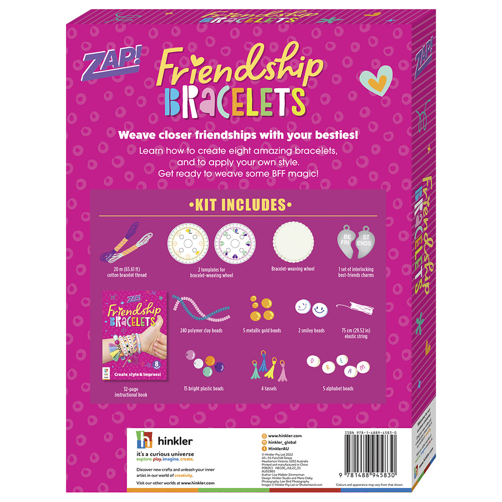 Zap! Extra Friendship Bracelets Craft Activity Kit 8y+