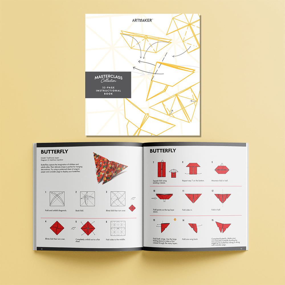 Art Maker Masterclass Collection Origami Art Activity Kit